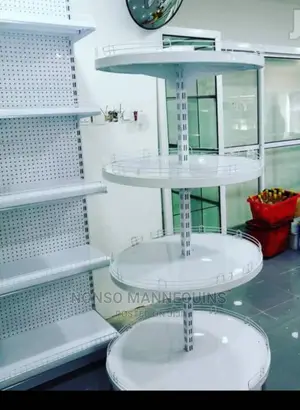 Circular Shelves With 4 Layers