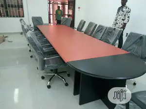 Original Imported Executive Conference Table With 15 Seaters