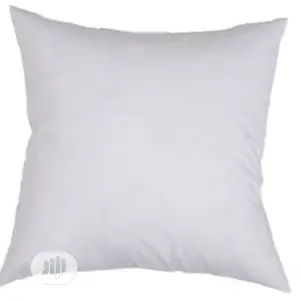 Complete 6 Pieces White Fibre Filled Throw Pillows