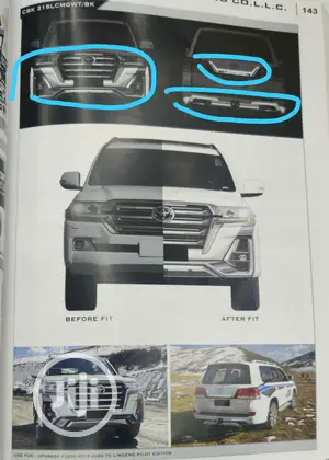 Upgrade Kit Parts Toyota Land Cruiser 2008 To Model Orig
