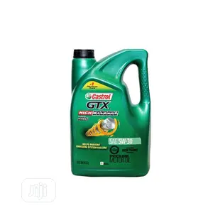 Castrol GTX High Mileage 5w-30 Synthetic Blend Motor Oil, 5l