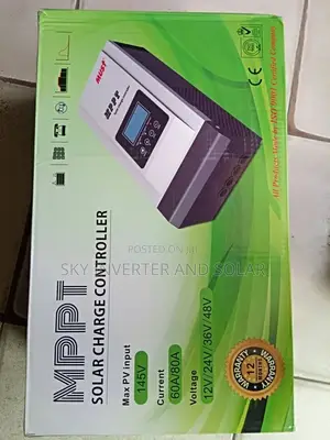 60a/12v/24v/36v/48v Tasha MPPT Solar Charge Controller