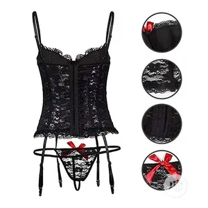 Sexy Women Garter Mesh Lingerie Thigh High Socks L, XL, XXL