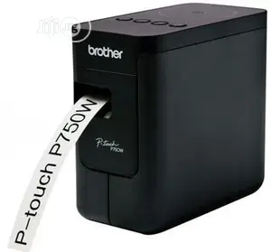 Brother Pt-P750w Desktop Label Printer With Wi-Fi