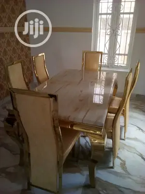 Gold Dining Table By6