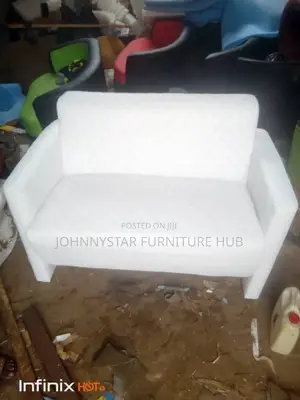 Double Seaters White Sofas Chairs