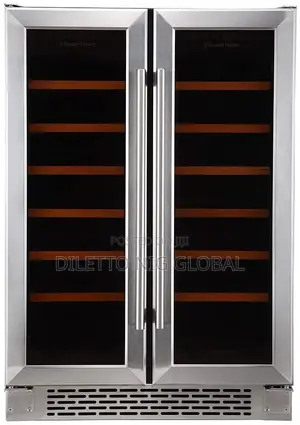 Russell Hobbs RHBI36DZWC2SS 36 Bottle Dual Zone Wine Cooler
