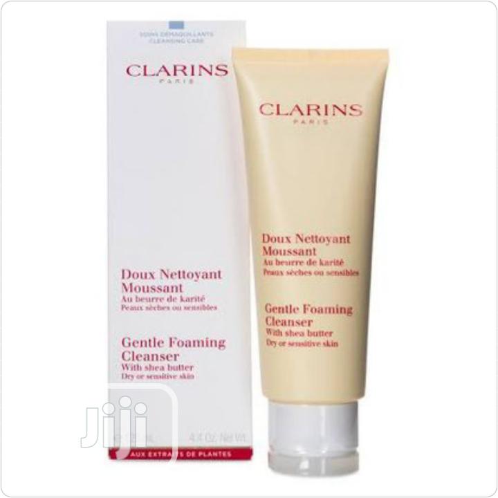 clarins wash face