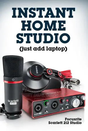 Scarlet Focusrite 2i2 Studio