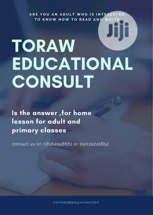 Private Tutor for Adult ,Primary 1-6 and Jss1-3 Online and Offline
