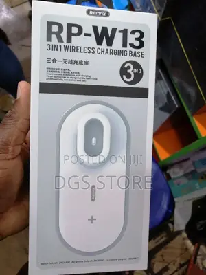 Remax Rp W13 3in1 Wireless Charging Base