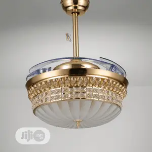 Retractable LED Blade Chanderlier