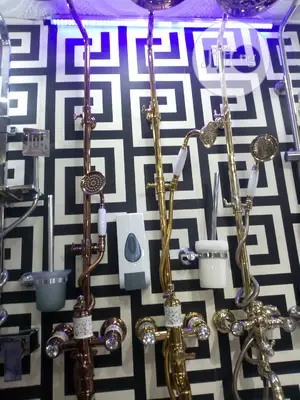 Gold Shower Mixer, Sure Guarantee