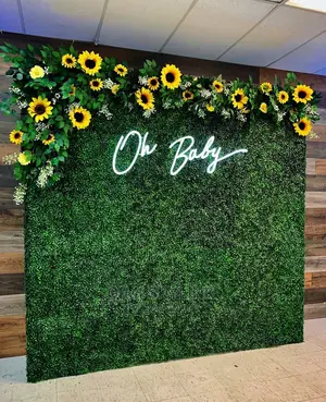 Green Wall Mat