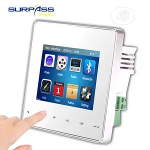 Ceiling Speakers in Wall Amplifier With Screen Touch