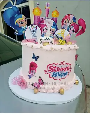 Shimmer And Shine Birthday Cake
