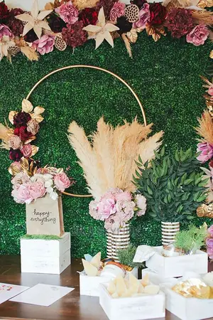 Wall Mat And Flower Pot
