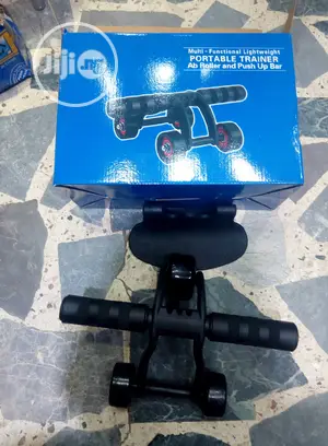 Ab Roller and Push Up Bar