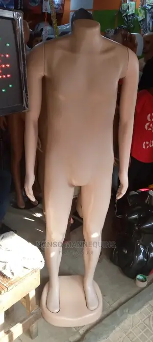 Headless Male Plastic Display Mannequin