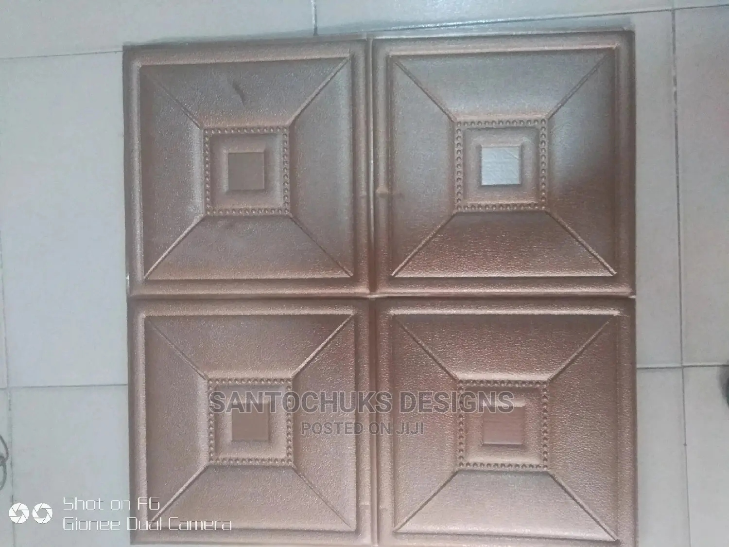 Leather 3D Panels
