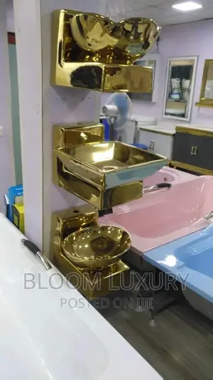 Golden Wash Hand Basin