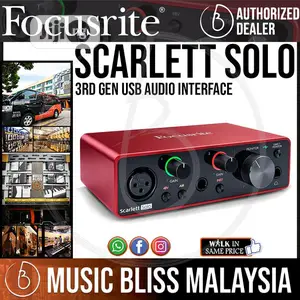 Scarlet Solo 3rd Gen