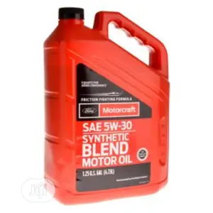 Motorcraft 5w-30 Synthetic Blend Motor Oil, 5 Quart