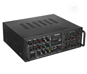600W Stereo Amplifier With Bluetooth, USB + Remote Control