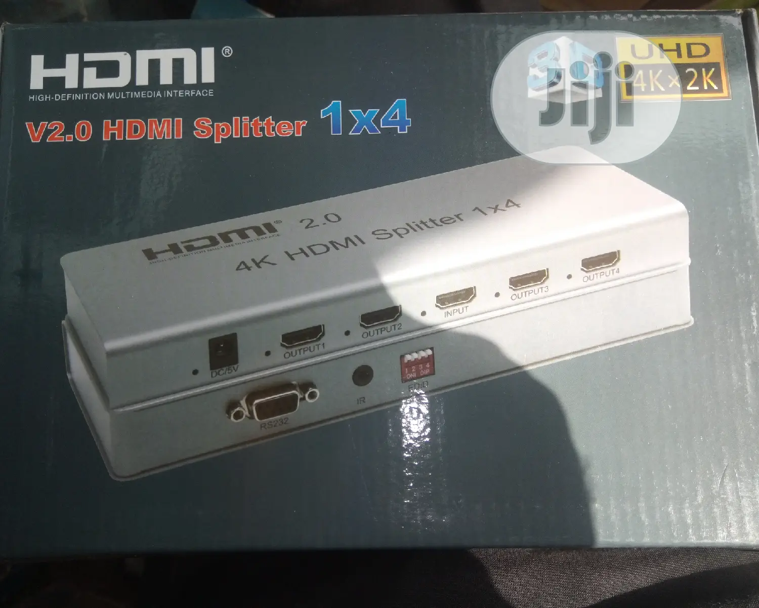 1×4 HDMI Splitter 4k 2.0