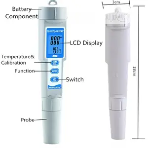 Water Quality Ph/ TDS/ Ec/ Temperature (4 in 1) Tester