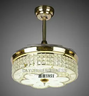 Ceiling Fan With Bluetooth and Light Remote Control