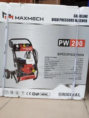 Gasoline High Preasure Washer Pw 200 Maxmech