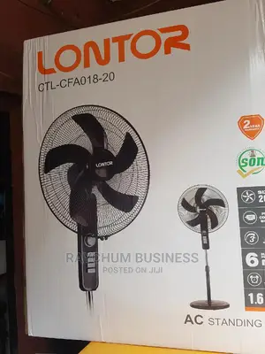 Lontor Ac Fan 20inches Electric Fan With Cooling Power