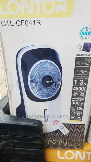 Lontor Aircooler Water Ac and Dc Fan