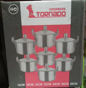 7 Sets Heavy Aluminium Pot
