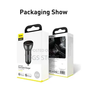Baseus Inauto Digital Display Pps Dual Quick Carcharger 45w