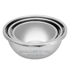 Stainless Steel Mixing Bowl - 3 Pieces Set