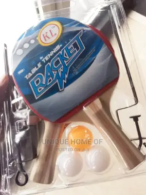 2 in 1 Table Tennis Bat With Ball, Net and Post