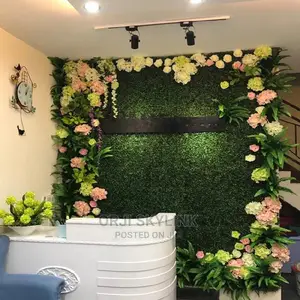 Artificial Synthetic Wall Flower Mat