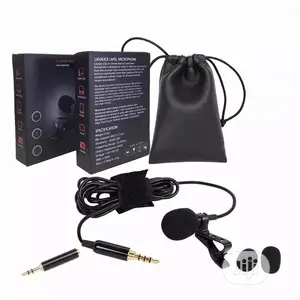 Mini Portable Lapel Microphone for Phone, DSLR Camera and La