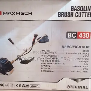 Maxmech Gasoline Brush Cutter Bc 430