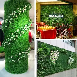 Artificial Synthetic Wall Flower Mat