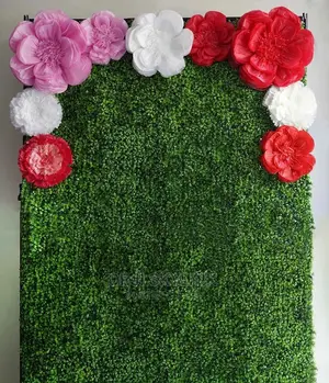 Artificial Synthetic Wall Flower Mat