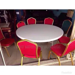 Metal Leg Round Table