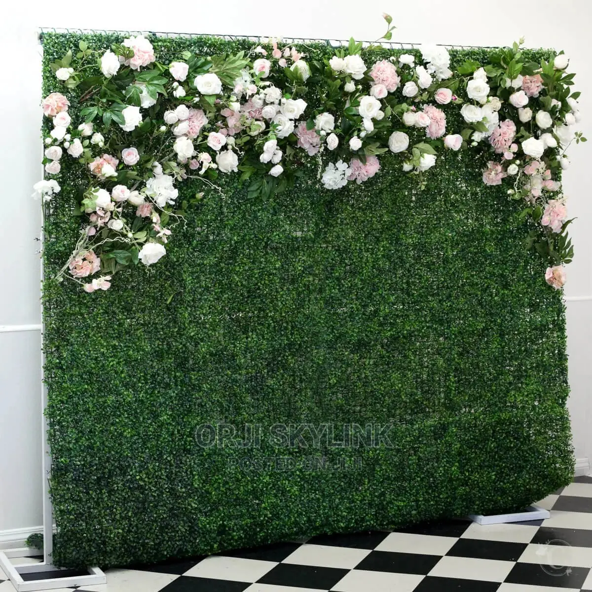 Artificial Wall Flower Mat