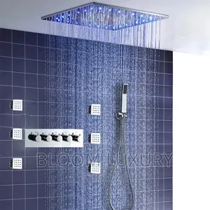 LED Rain Shower Wall Jets