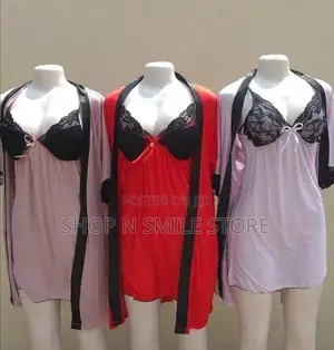 Beautiful 2 in 1 Net Night Wear