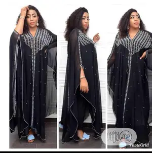 Quality Women Chiffon Net Abaya