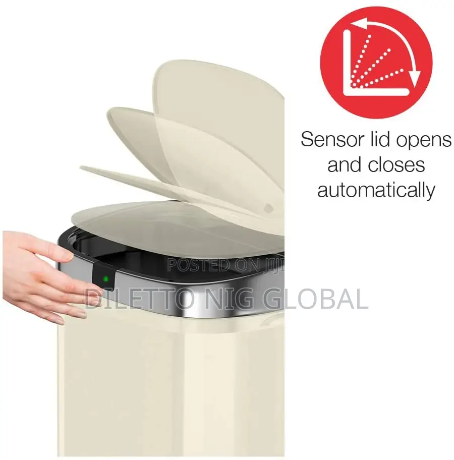 Morphy Richards Square Sensor Bin With Infrared Technology