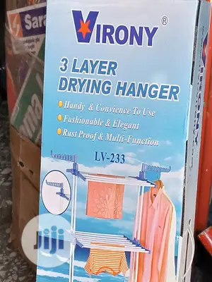 3steps Cloth Dryer Double Poles